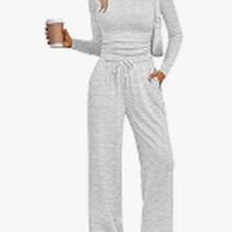 LILLUSORY 2 Piece Lounge Sets for Women Fall Outfits