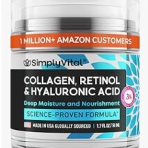 Anti-Aging Face Moisturizer with Retinol, Collagen & Hyaluronic Acid